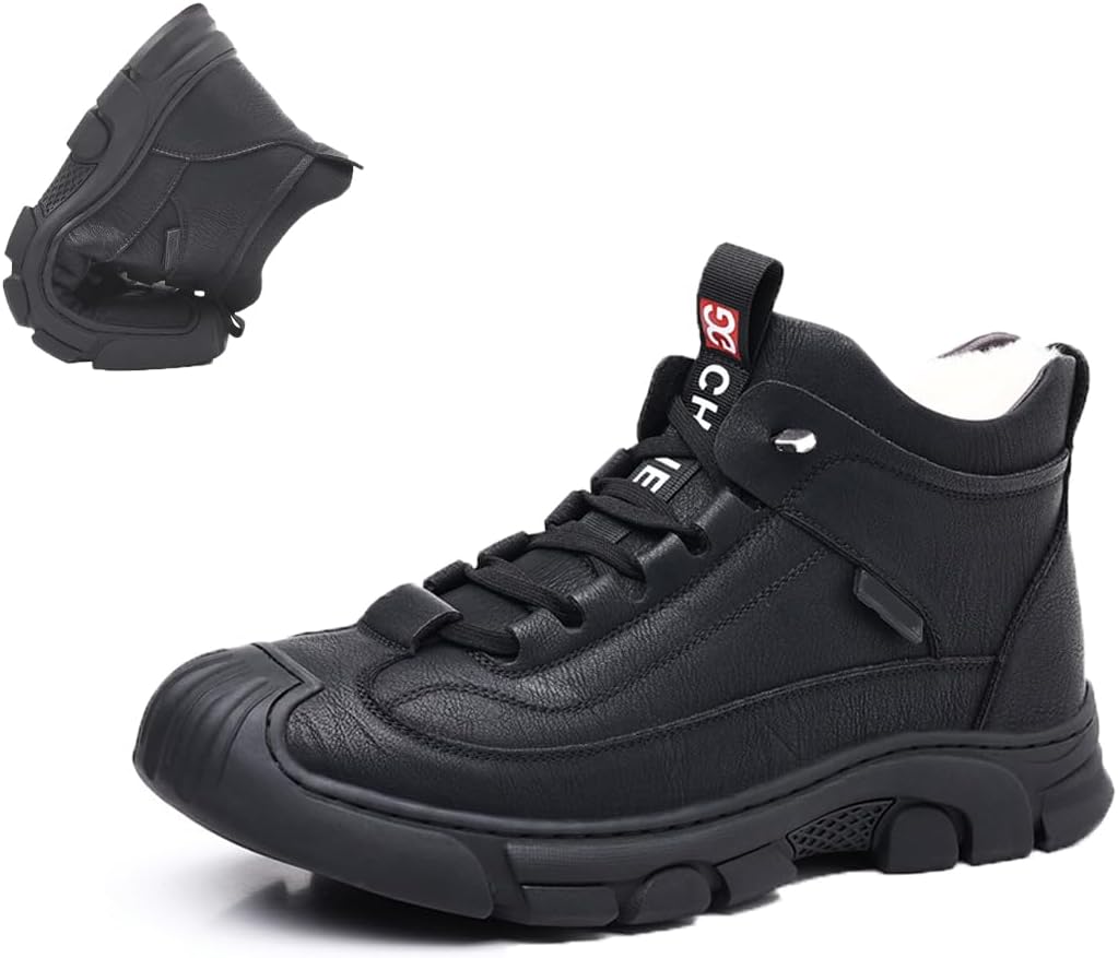 Мужские теплые шерстяные ботинки DYJAGYO, зимние утепленные кроссовки, мужские зимние ботинки, теплые хлопковые туфли, многофункциональная повседневная обувь, черный
Мужские теплые шерстяные ботинки DYJAGYO, зимние утепленные кроссовки, мужские зимние ботинки, теплые хлопковые туфли, многофункциональная повседневная обувь, черный