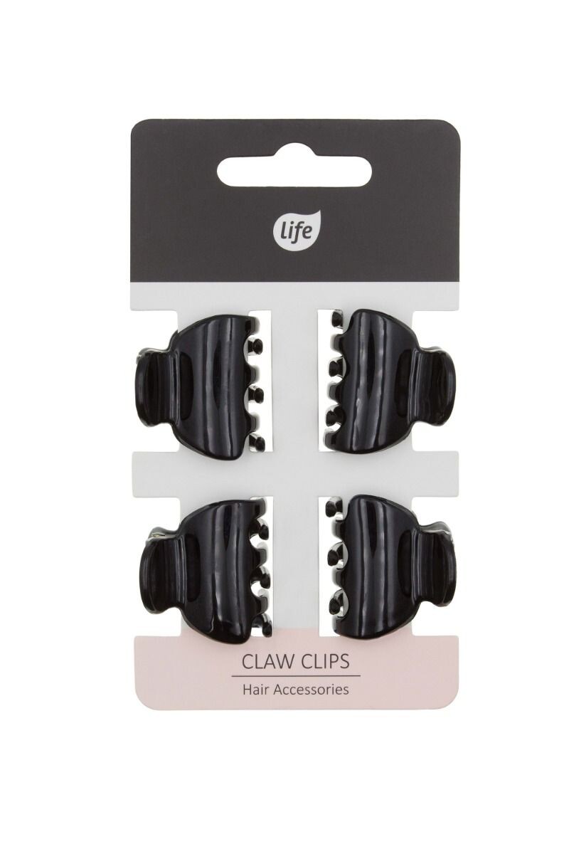 Заколки для волос Life Czarne, 4 шт
Заколки для волос Life Czarne, 4 шт