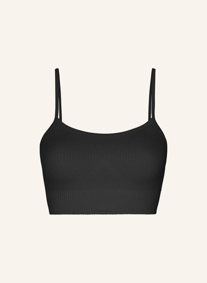 Спортивный бюстгальтер в рубчик Snocks, черный
Спортивный бюстгальтер в рубчик Snocks, черный