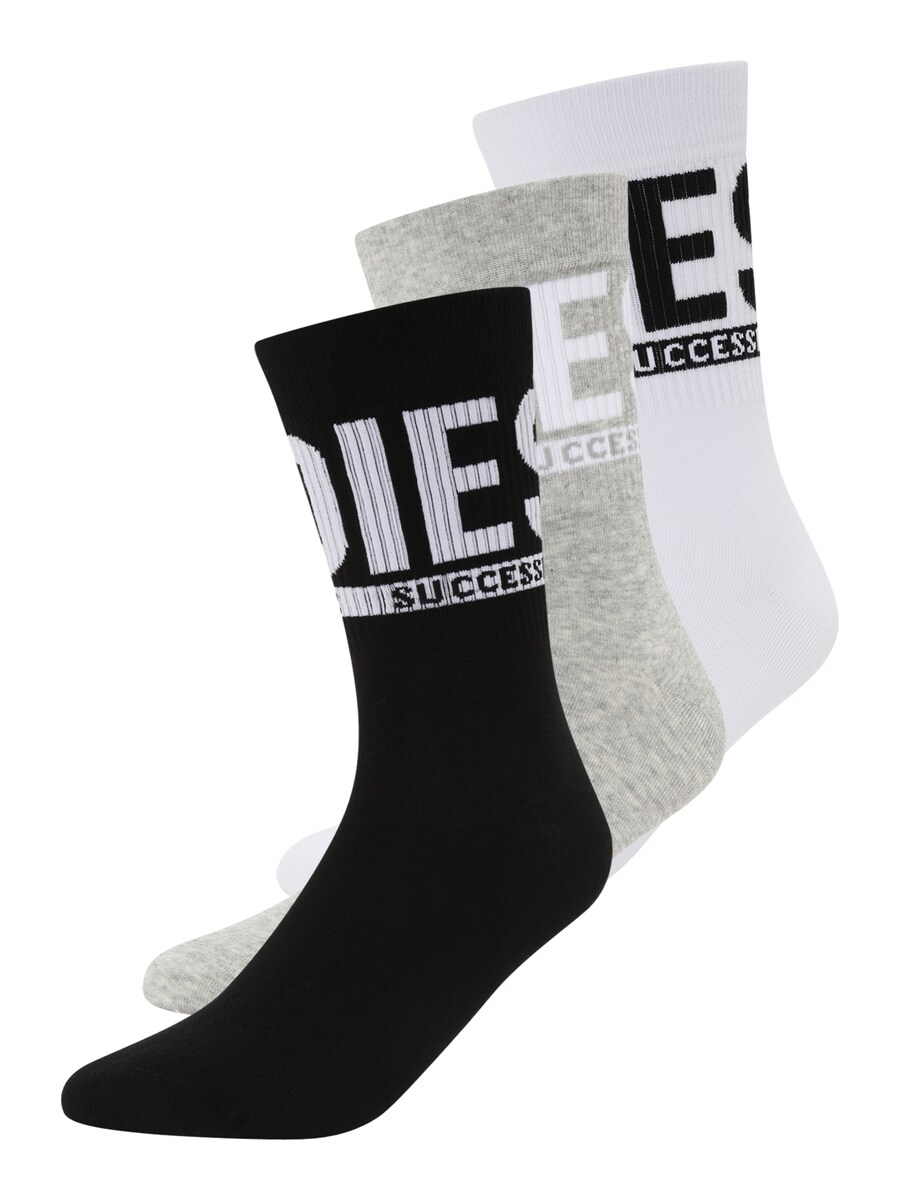 Носки DIESEL SKM-RAY, цвет mottled grey/Black/White
Носки DIESEL SKM-RAY, цвет mottled grey/Black/White