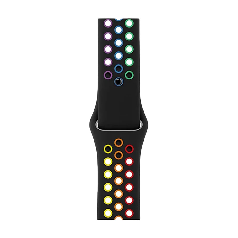 Ремешок Wepro для часов Apple Watch Series 3/2/1, 38 мм, черный/разноцветный
Ремешок Wepro для часов Apple Watch Series 3/2/1, 38 мм, черный/разноцветный