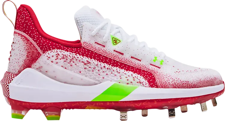 Бутсы Under Armour Harper 6 Low ST White Red, белый
Бутсы Under Armour Harper 6 Low ST White Red, белый