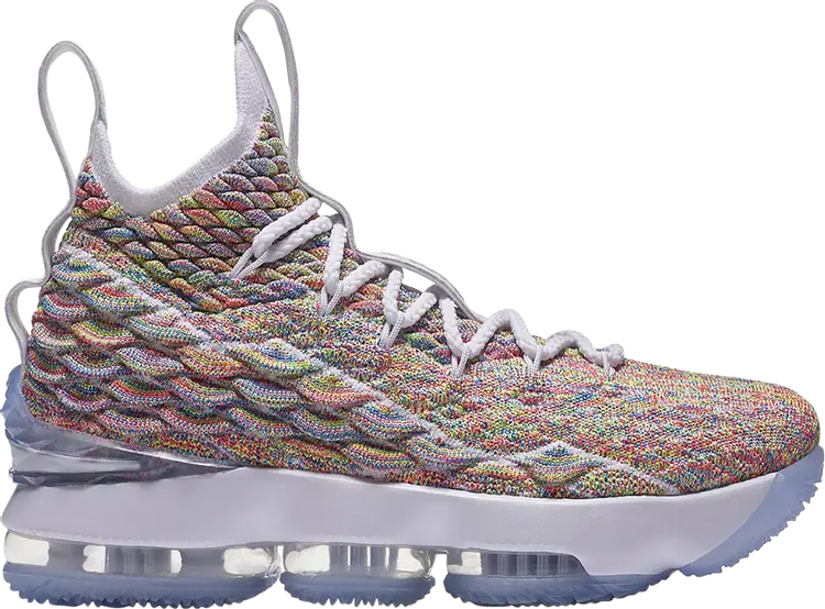 Кроссовки Nike Lebron 15 GS 'Fruity Pebbles', многоцветный
Кроссовки Nike Lebron 15 GS 'Fruity Pebbles', многоцветный
