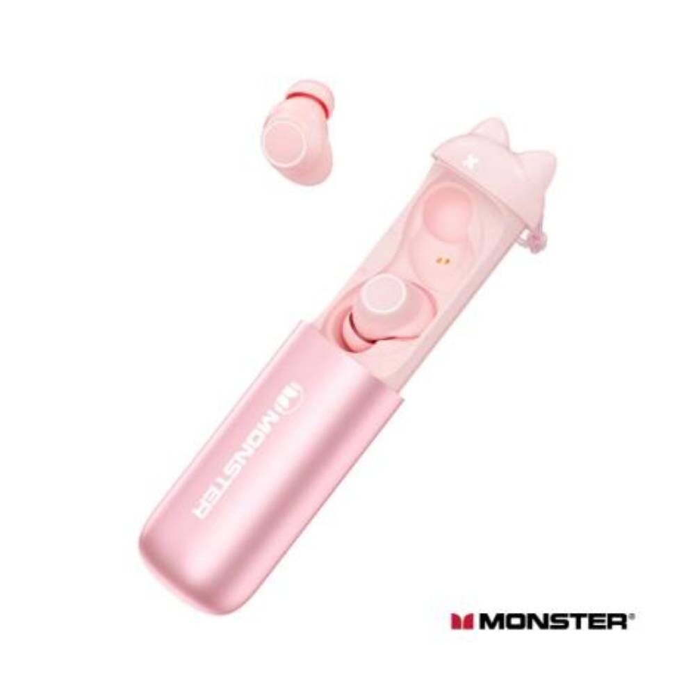 Наушники беспроводные Monster Melody Cat ear design, розовый
Наушники беспроводные Monster Melody Cat ear design, розовый