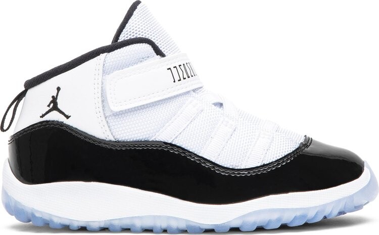 Кроссовки Air Jordan 11 Retro TD Concord 2018, белый 
Кроссовки Air Jordan 11 Retro TD Concord 2018, белый