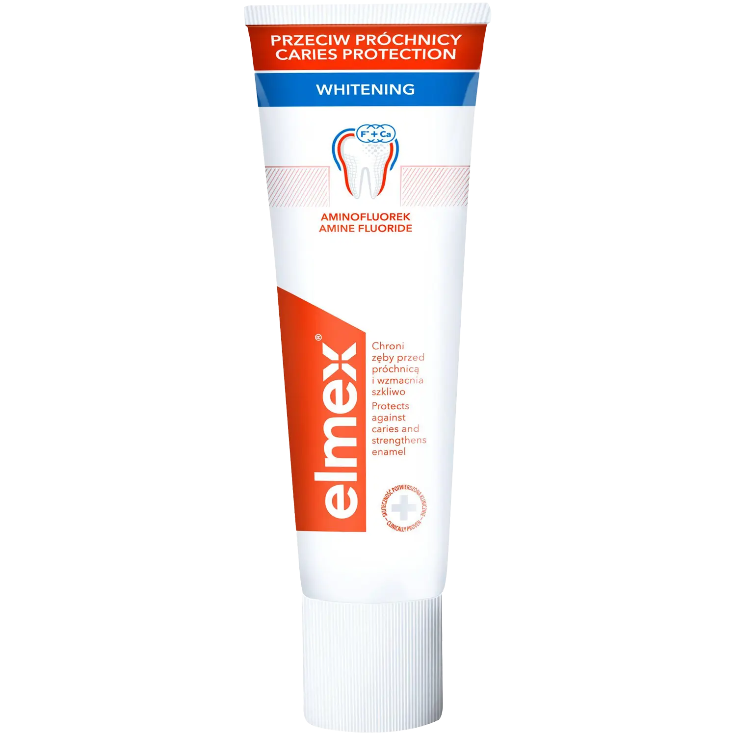 Elmex Przeciw Próchnicy Whitening зубная паста, 75 мл
Elmex Przeciw Próchnicy Whitening зубная паста, 75 мл