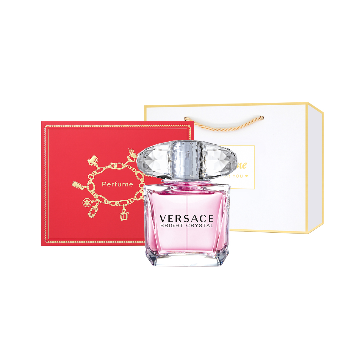 Набор подарочных флаконов женских легких духов Crystal Diamond, туалетная вода 30 мл/50 мл/90 мл Подарок для девушки Versace, 30ml box
Набор подарочных флаконов женских легких духов Crystal Diamond, туалетная вода 30 мл/50 мл/90 мл Подарок для девушки Versace, 30ml box