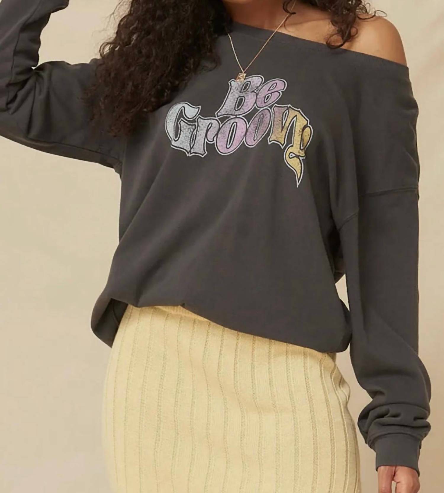 Свитшот Be Groovy в разноцветном дизайне PROMESA, мультиколор
Свитшот Be Groovy в разноцветном дизайне PROMESA, мультиколор