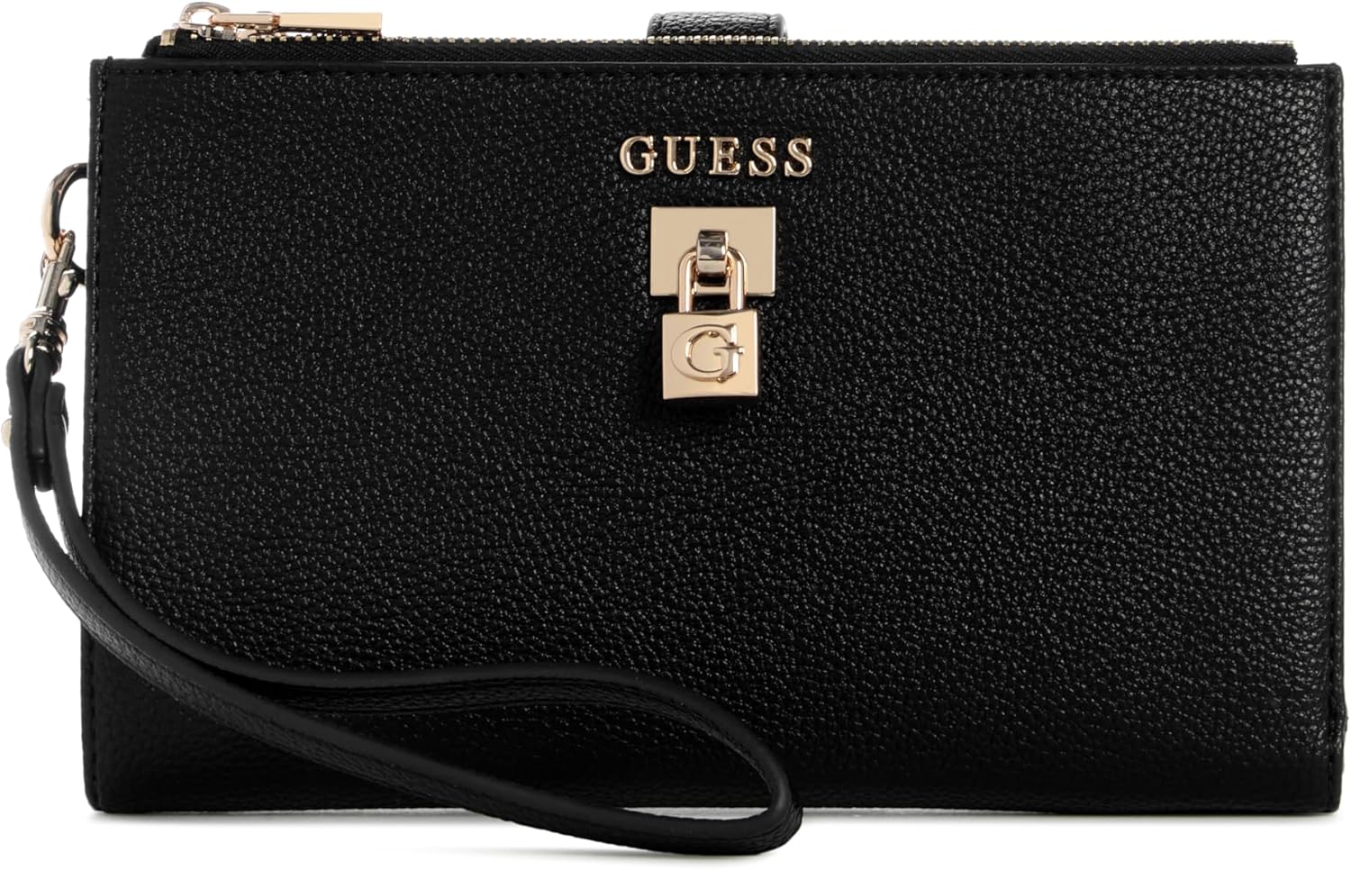 Кошелек GUESS Yesba с двумя молниями, черный
Кошелек GUESS Yesba с двумя молниями, черный