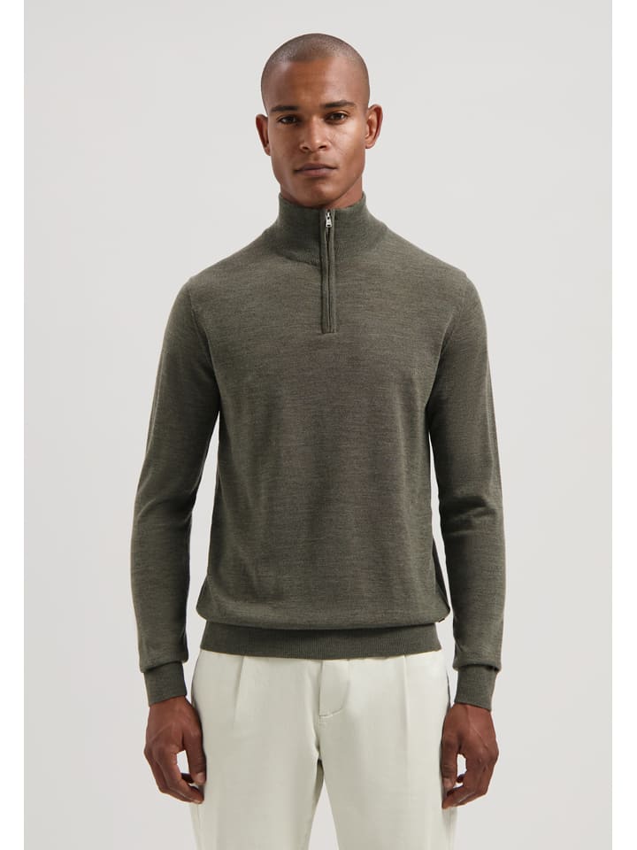 Шерстяной свитер цвета хаки DSTREZZED
Шерстяной свитер цвета хаки DSTREZZED