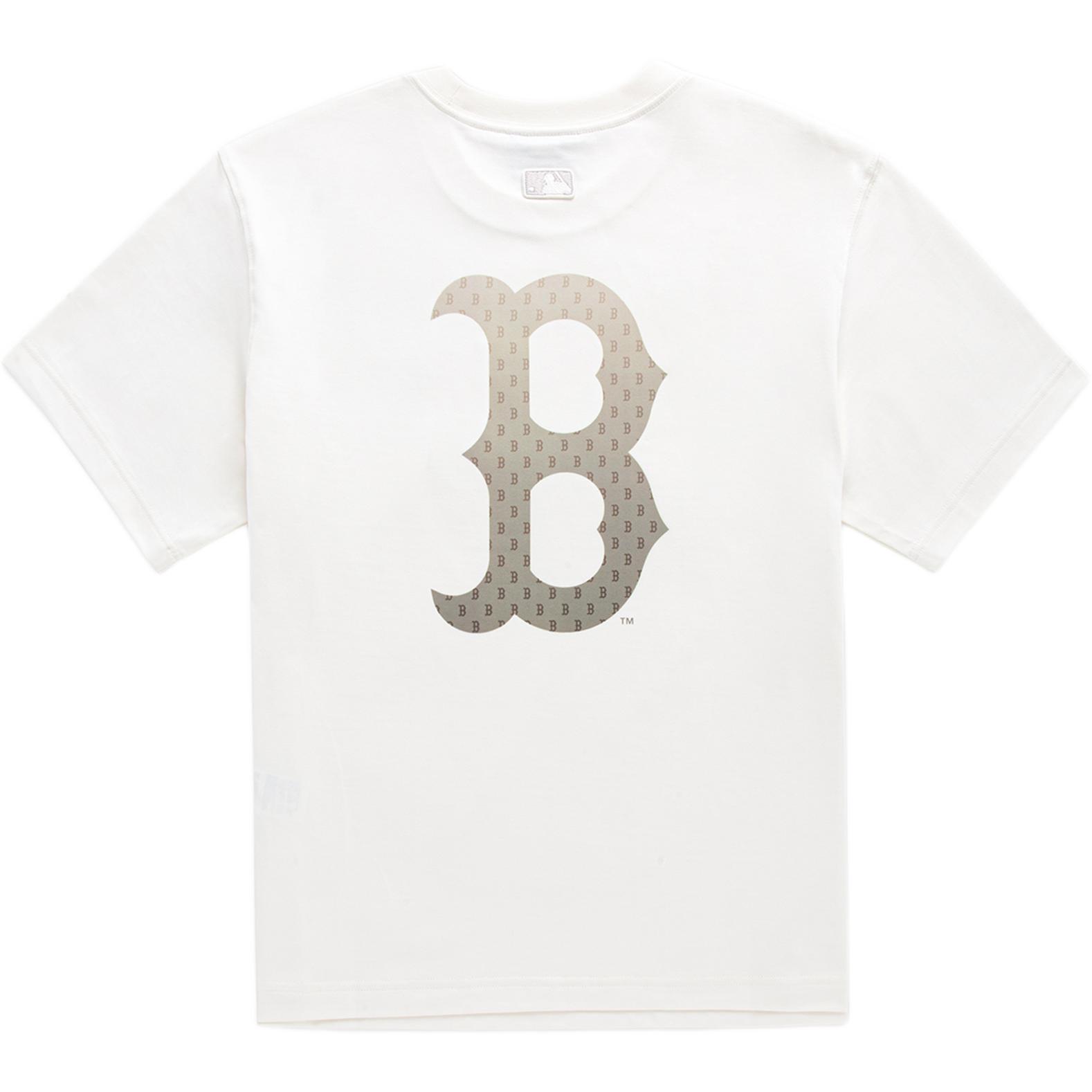 MLB Футболка Unisex Cream White с круглым вырезом и умеренно прямым кроем
MLB Футболка Unisex Cream White с круглым вырезом и умеренно прямым кроем