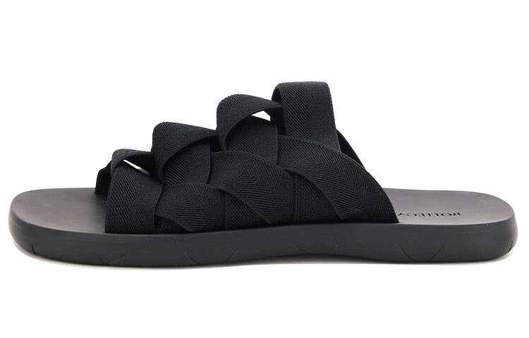 Мужские шлепанцы Bottega Veneta, черный 
Мужские шлепанцы Bottega Veneta, черный