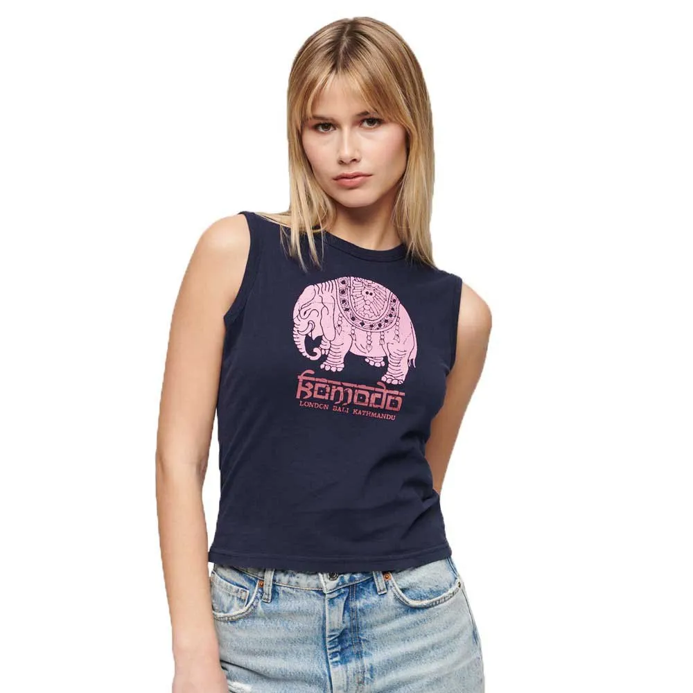 Футболка Superdry Hathi Slim, синий
Футболка Superdry Hathi Slim, синий