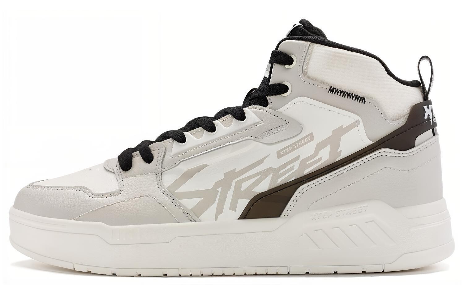 Кроссовки XTEP Skateboarding Shoes Men High-top, серый/белый
Кроссовки XTEP Skateboarding Shoes Men High-top, серый/белый