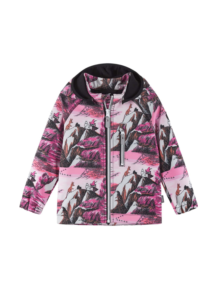 Куртка софтшелл "Муми-тролль Вантти" розово-розового цвета Reima
Куртка софтшелл "Муми-тролль Вантти" розово-розового цвета Reima