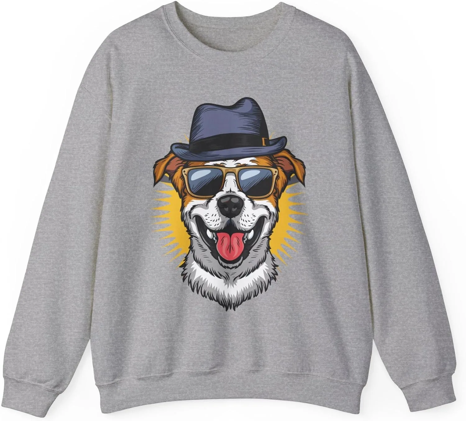 Свитшот unisex с принтом собаки в шляпе и очках Brothers & Sisters Art Works
Свитшот unisex с принтом собаки в шляпе и очках Brothers & Sisters Art Works