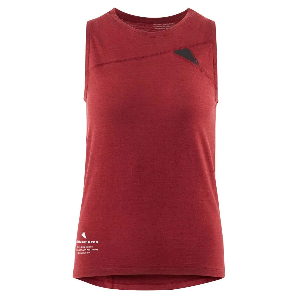 Футболка без рукавов Klättermusen Fafne, красный
Футболка без рукавов Klättermusen Fafne, красный