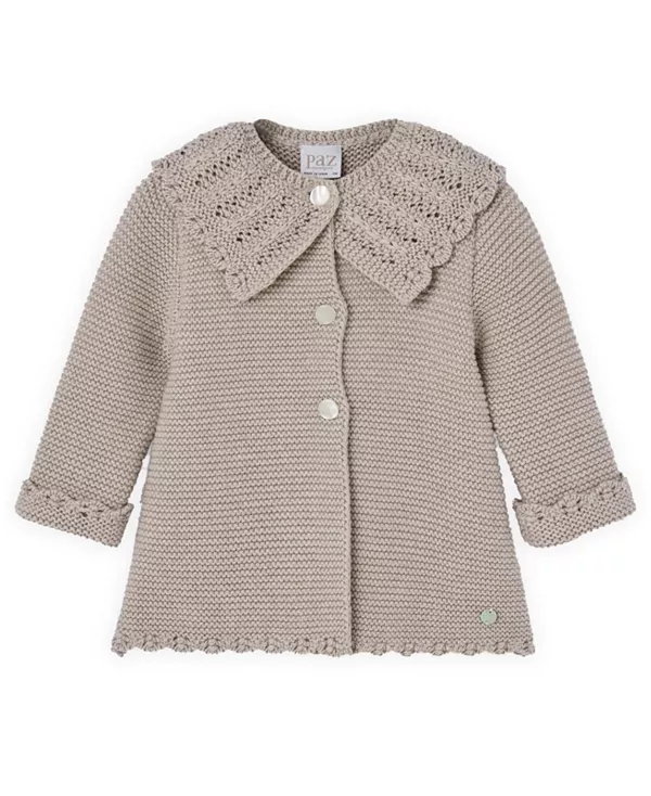 Детское пальто «Алегрия» для новорожденных девочек. Paz Rodriguez, коричневый
Детское пальто «Алегрия» для новорожденных девочек. Paz Rodriguez, коричневый