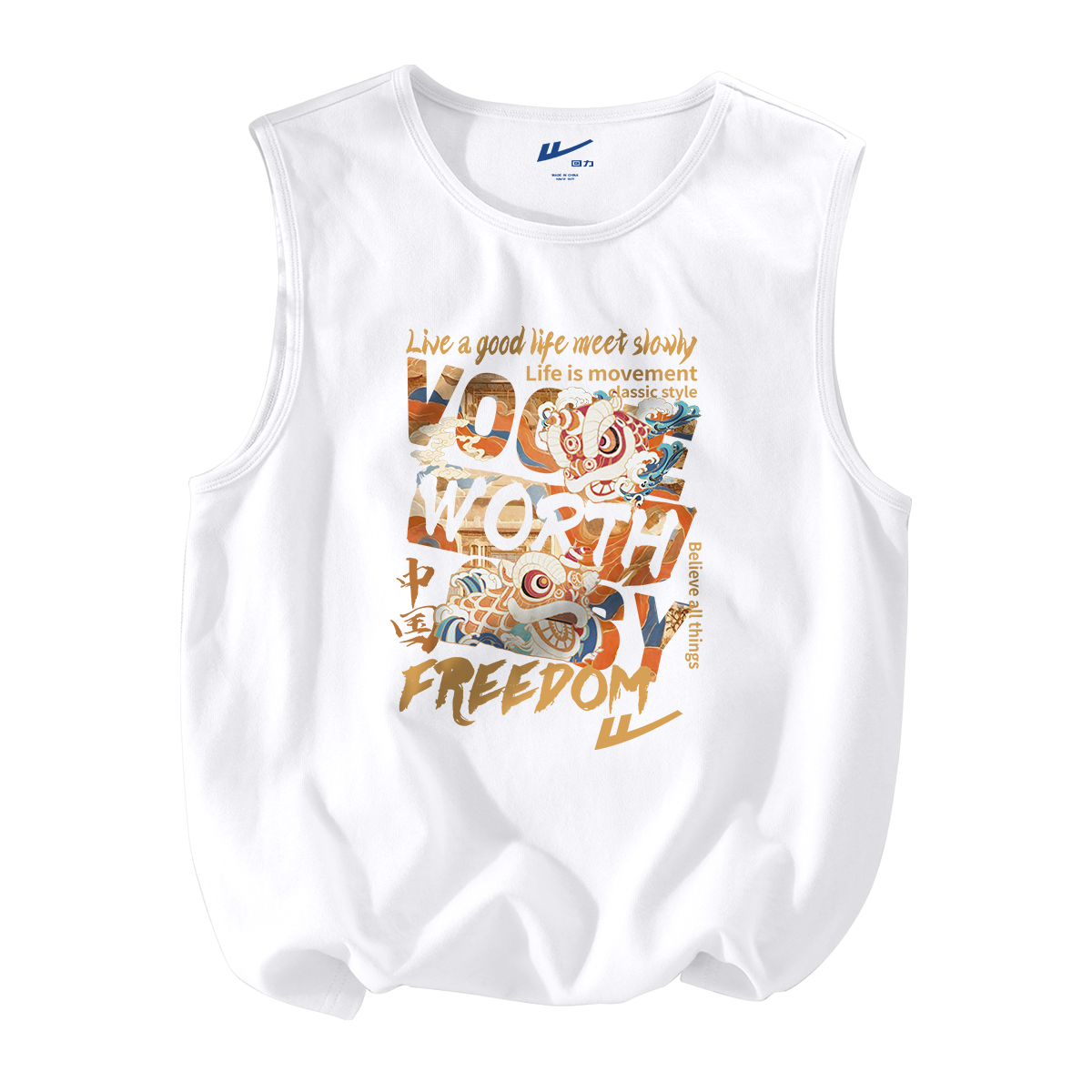 Мужская майка Tank Tops WARRIOR, белый
Мужская майка Tank Tops WARRIOR, белый