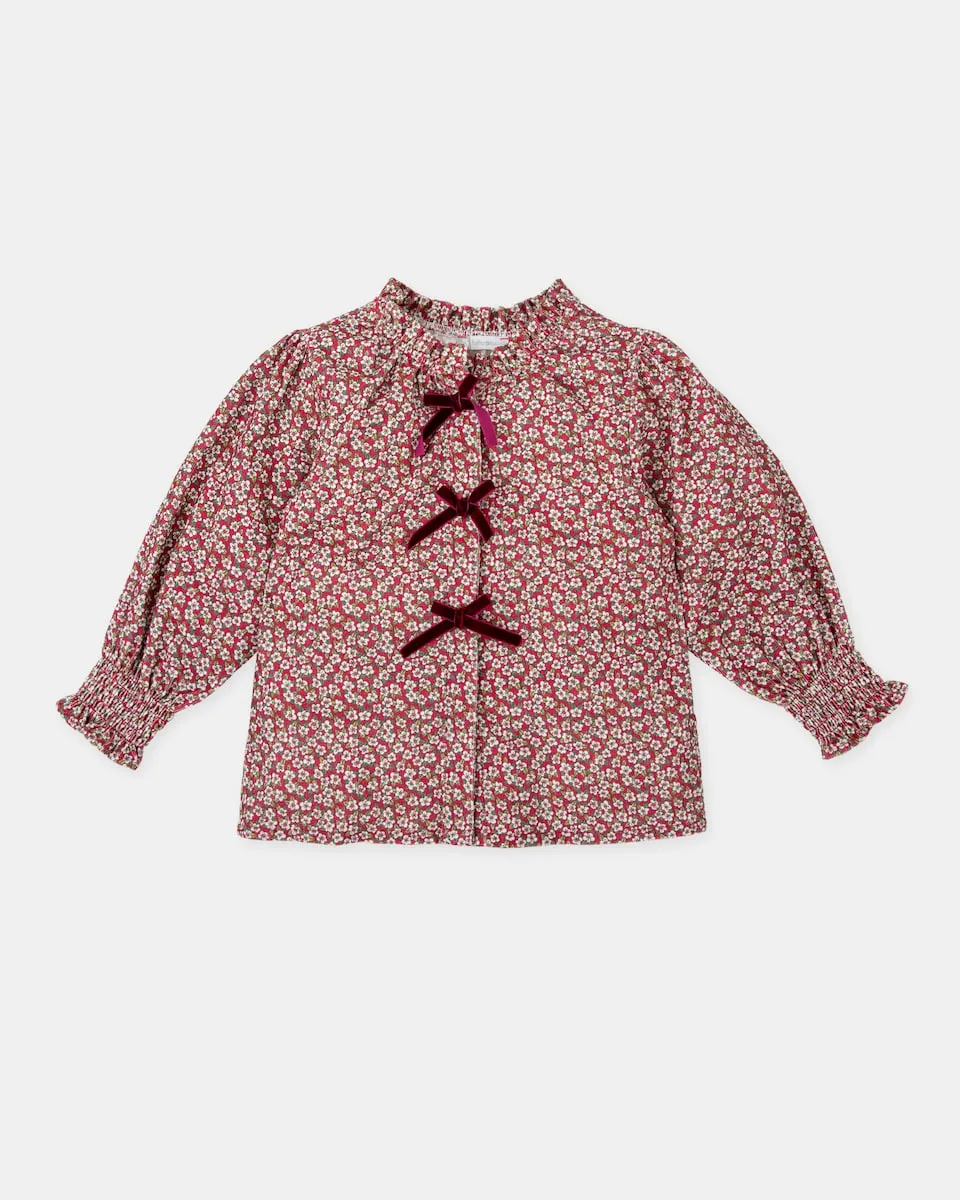 Детская блузка с гранатовыми цветами Tutto Piccolo
Детская блузка с гранатовыми цветами Tutto Piccolo