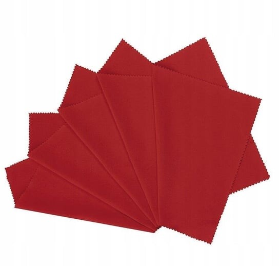 Ткань для очков, микрофибра красная, 5 шт., inna
Ткань для очков, микрофибра красная, 5 шт., inna