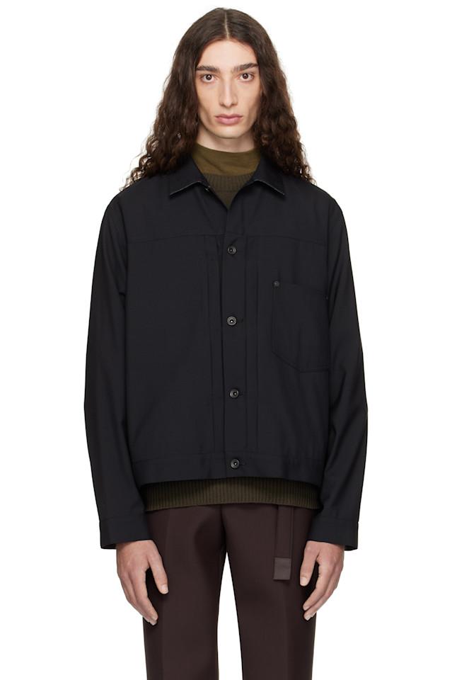 Пиджак для костюма Sacai, черный
Пиджак для костюма Sacai, черный