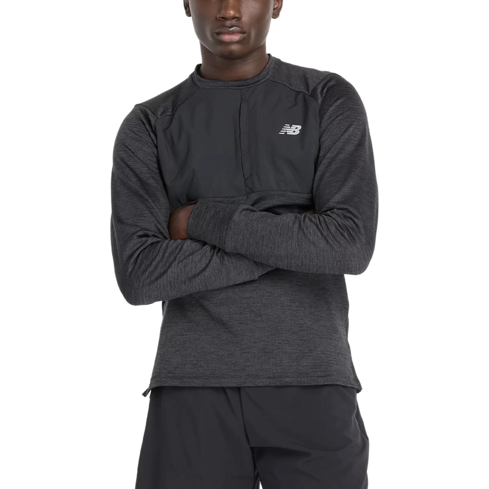 Футболка Heat Grid черная мужская New Balance
Футболка Heat Grid черная мужская New Balance