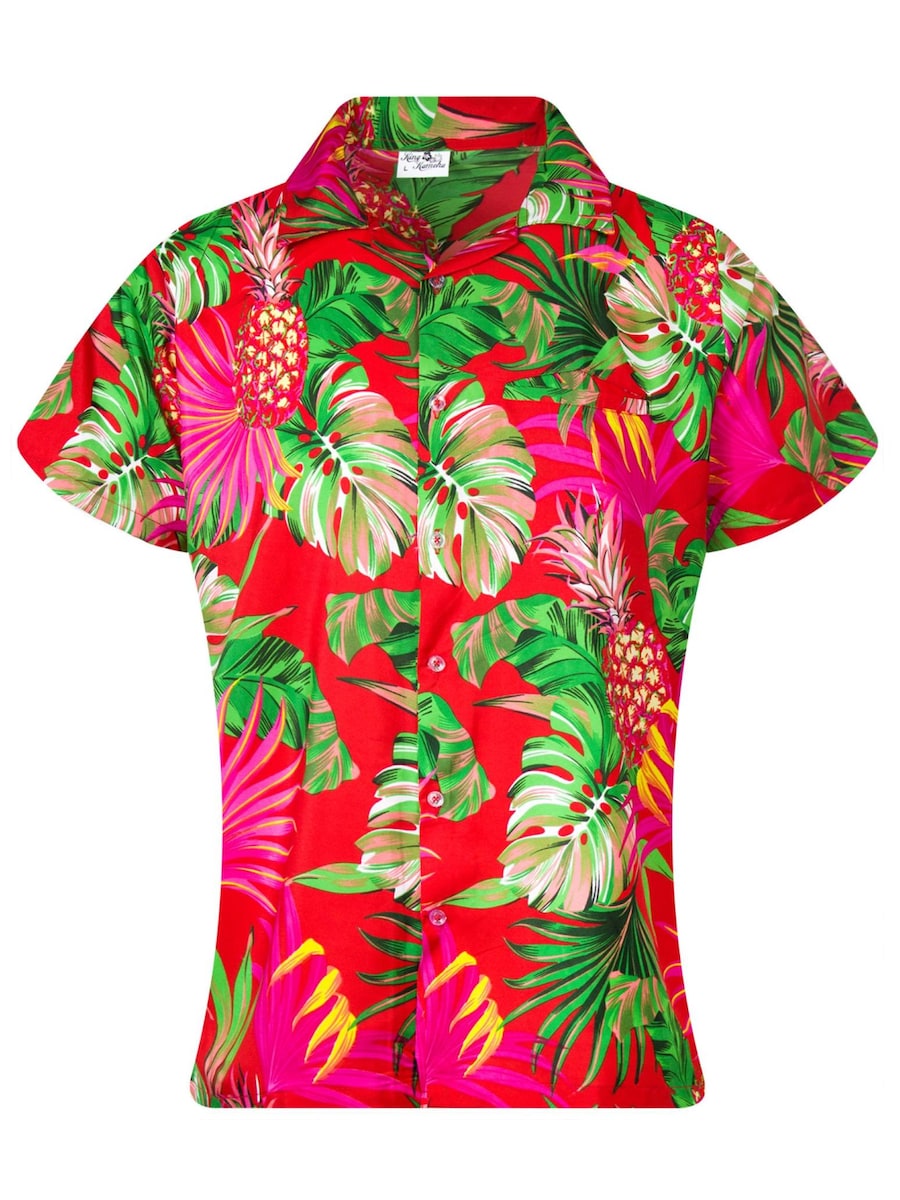 Блуза King Kameha Pineapple Leaves, красный
Блуза King Kameha Pineapple Leaves, красный