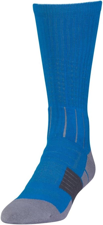 Under Armour Mens Unrivaled Crew Single Pair, Brilliant Blue/Steel
Under Armour Mens Unrivaled Crew Single Pair, Brilliant Blue/Steel