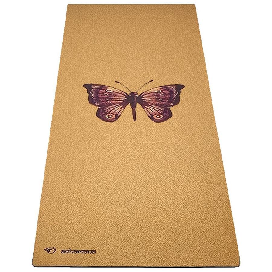 ACHAMANA Коврик для йоги - нескользящий - резина и пробка 5 мм x 68 см x 1,83 м - бабочка
ACHAMANA Коврик для йоги - нескользящий - резина и пробка 5 мм x 68 см x 1,83 м - бабочка
