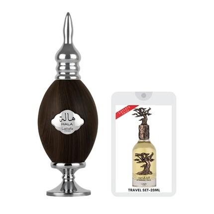 Lattafa Perfumes Hala Edp - Eau De Parfum 100 мл 3,4 унции с новым вечным опытом уда
Lattafa Perfumes Hala Edp - Eau De Parfum 100 мл 3,4 унции с новым вечным опытом уда