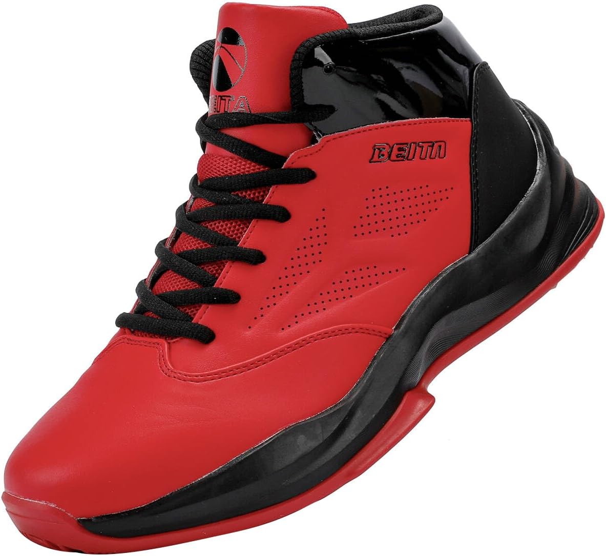 Мужские кроссовки для баскетбола Beita High Upper, дышащие спортивные обувь с антискользящей подошвой, красный
Мужские кроссовки для баскетбола Beita High Upper, дышащие спортивные обувь с антискользящей подошвой, красный