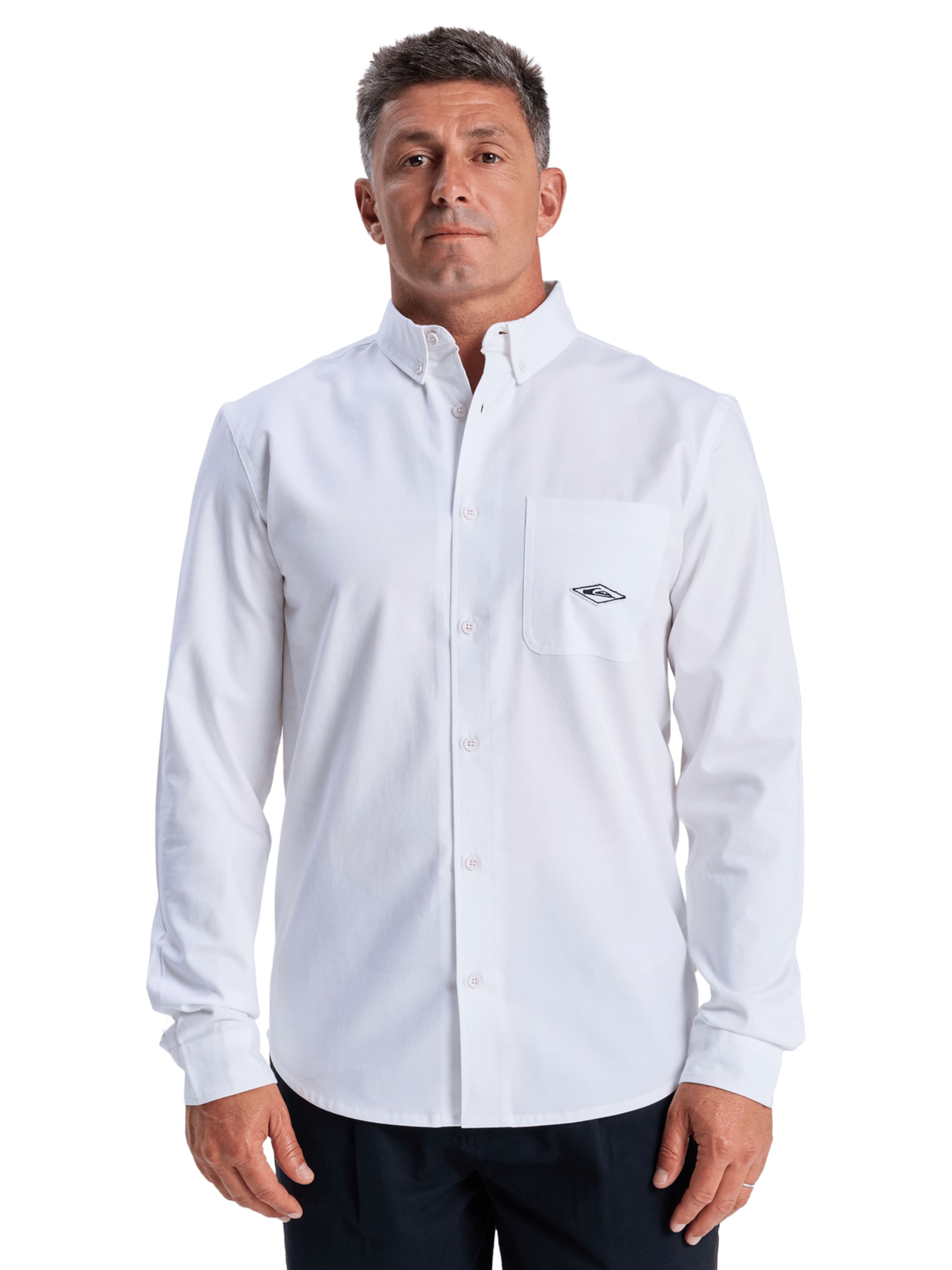 QUIKSILVER Рубашка на пуговицах 'Diamond' Regular fit в белом цвете
QUIKSILVER Рубашка на пуговицах 'Diamond' Regular fit в белом цвете