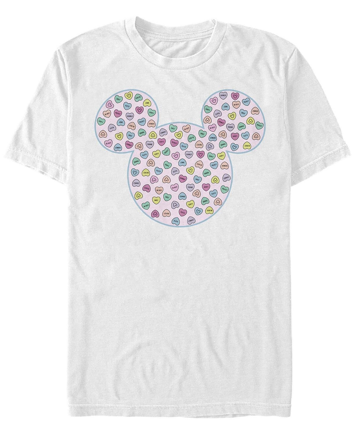 Мужская футболка с круглым вырезом и короткими рукавами mickey candy ears Fifth Sun, белый
Мужская футболка с круглым вырезом и короткими рукавами mickey candy ears Fifth Sun, белый
