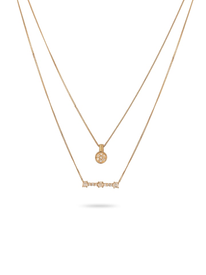 Elli Колье из серебра 925 пробы с золотым покрытием
Elli Колье из серебра 925 пробы с золотым покрытием