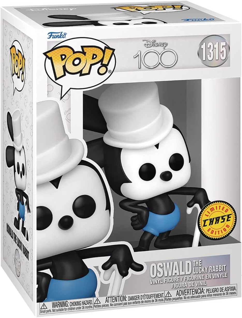 Фигурка Funko Pop! Disney 100: Oswald The Lucky Rabbit Limited Edition (в комплекте с защитным чехлом Pop Box)
Фигурка Funko Pop! Disney 100: Oswald The Lucky Rabbit Limited Edition (в комплекте с защитным чехлом Pop Box)