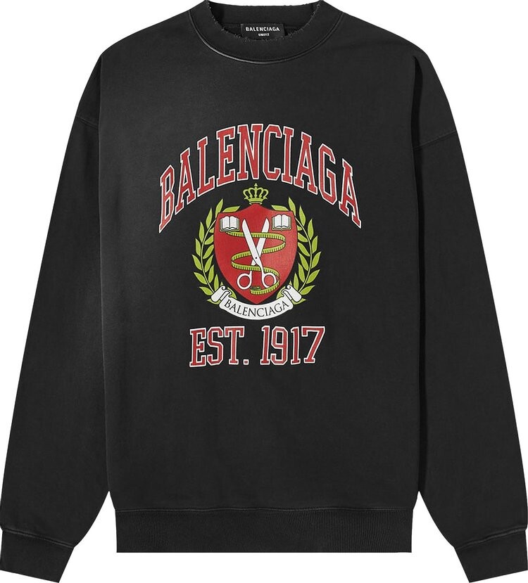 Толстовка Balenciaga College Logo Crewneck 'Black/Red', черный
Толстовка Balenciaga College Logo Crewneck 'Black/Red', черный