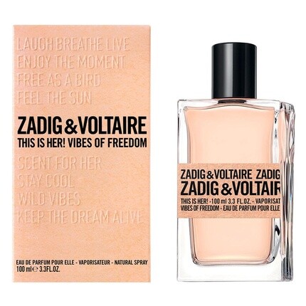 Zadig & Voltaire Задиг и Вольтер Это она! Вибрация свободы EDP 100мл
Zadig & Voltaire Задиг и Вольтер Это она! Вибрация свободы EDP 100мл