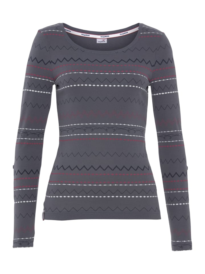 Рубашка с длинным рукавом Kangaroos, синий
Рубашка с длинным рукавом Kangaroos, синий