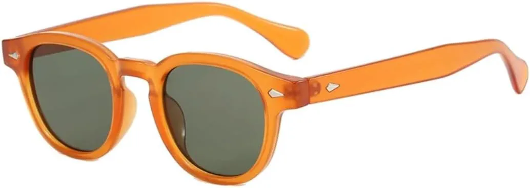 Модные ретро круглые солнцезащитные очки для женщин с заклепками, мужские солнцезащитные очки UV400 в стиле панк с леопардовым принтом UATXTAU, Orange Green
Модные ретро круглые солнцезащитные очки для женщин с заклепками, мужские солнцезащитные очки UV400 в стиле панк с леопардовым принтом UATXTAU, Orange Green