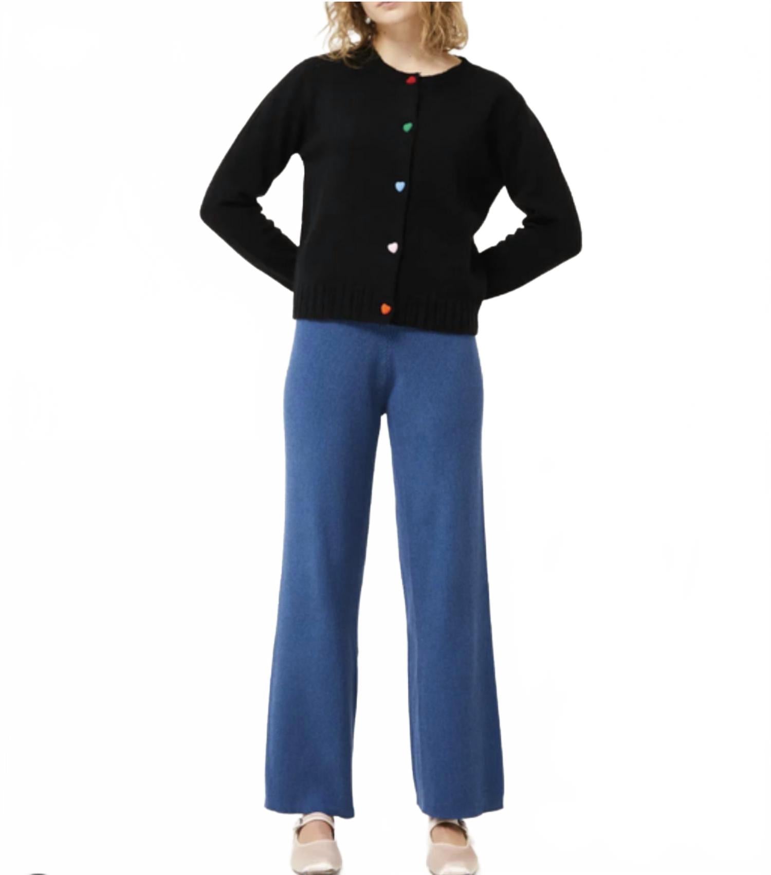 Синие прямые трикотажные брюки Compania Fantastica
Синие прямые трикотажные брюки Compania Fantastica