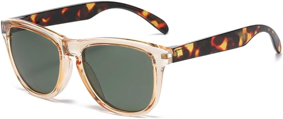 Мужские солнцезащитные очки в стиле ретро, квадратные, для активного отдыха, с защитой от УФ-излучения UV400, модные, с градиентным зеркальным эффектом, женские, для путешествий UATXTAU, Champagne Dark Green
Мужские солнцезащитные очки в стиле ретро, квадратные, для активного отдыха, с защитой от УФ-излучения UV400, модные, с градиентным зеркальным эффектом, женские, для путешествий UATXTAU, Champagne Dark Green