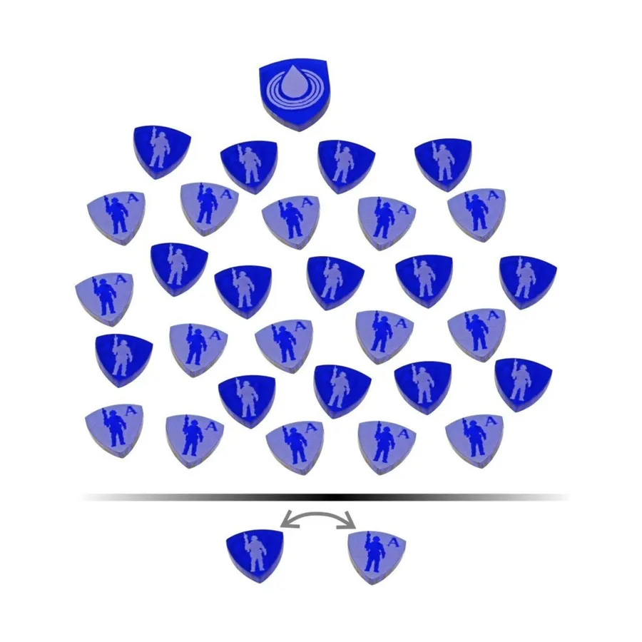 Дюна (GF9) — жетоны домов и войск, синие, Token Sets - Dune (Litko Aerosystems)
Дюна (GF9) — жетоны домов и войск, синие, Token Sets - Dune (Litko Aerosystems)