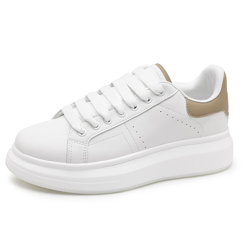 X-ZONE Антискользящие и износостойкие низкие скейтерские кроссовки для мужчин бело-коричневые с эффектом увеличения роста, цвет White Brown Height Increasing
X-ZONE Антискользящие и износостойкие низкие скейтерские кроссовки для мужчин бело-коричневые с эффектом увеличения роста, цвет White Brown Height Increasing