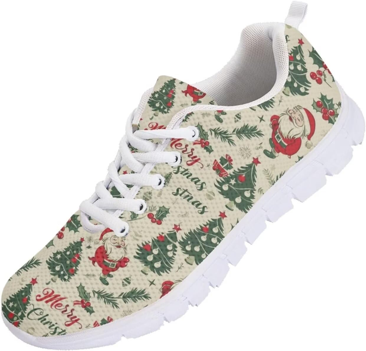 Мужские кроссовки Funnydude Cool Print для бега и тренировок, спортивные сникерсы, легкие, дышащие, с сеткой, Merry Christmas
Мужские кроссовки Funnydude Cool Print для бега и тренировок, спортивные сникерсы, легкие, дышащие, с сеткой, Merry Christmas