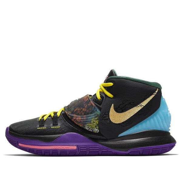 Кроссовки kyrie 6 'chinese new year' Nike, черный 
Кроссовки kyrie 6 'chinese new year' Nike, черный
