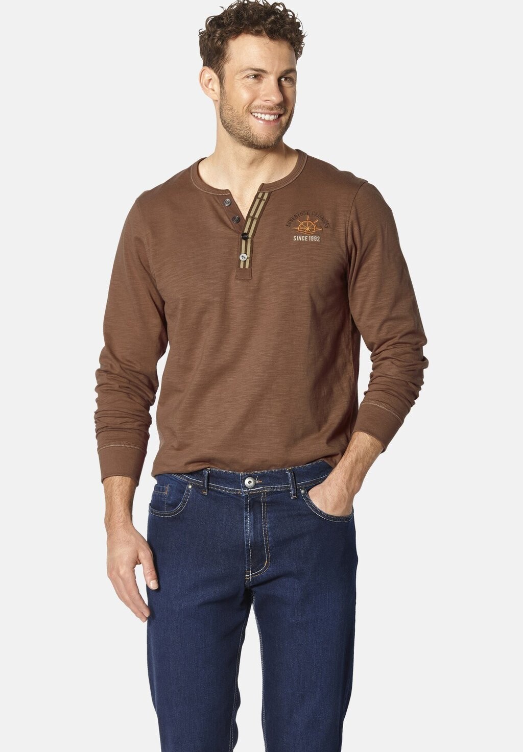 Топ с длинными рукавами DANIVECCI Babista, коричневый
Топ с длинными рукавами DANIVECCI Babista, коричневый