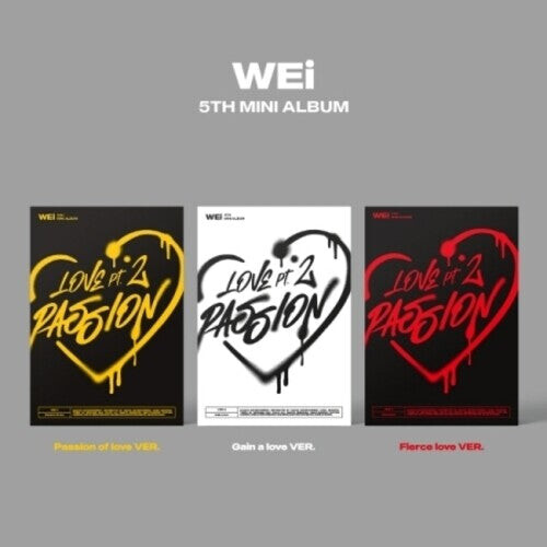 CD диск Wei: Love Pt.2 : Passion - incl. 84pg Photo Book, Lyric Book, Film Photo, ID Card + 2 Photo Cards
CD диск Wei: Love Pt.2 : Passion - incl. 84pg Photo Book, Lyric Book, Film Photo, ID Card + 2 Photo Cards