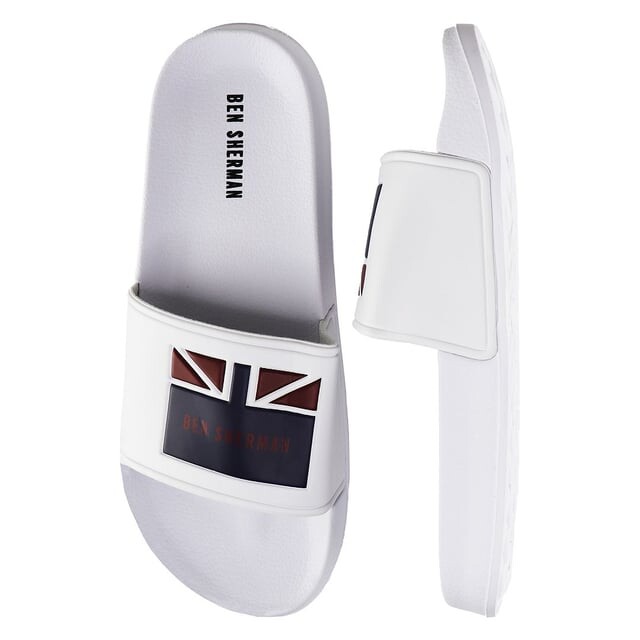 Мужские белые шлепанцы Union Ben Sherman, белый
Мужские белые шлепанцы Union Ben Sherman, белый