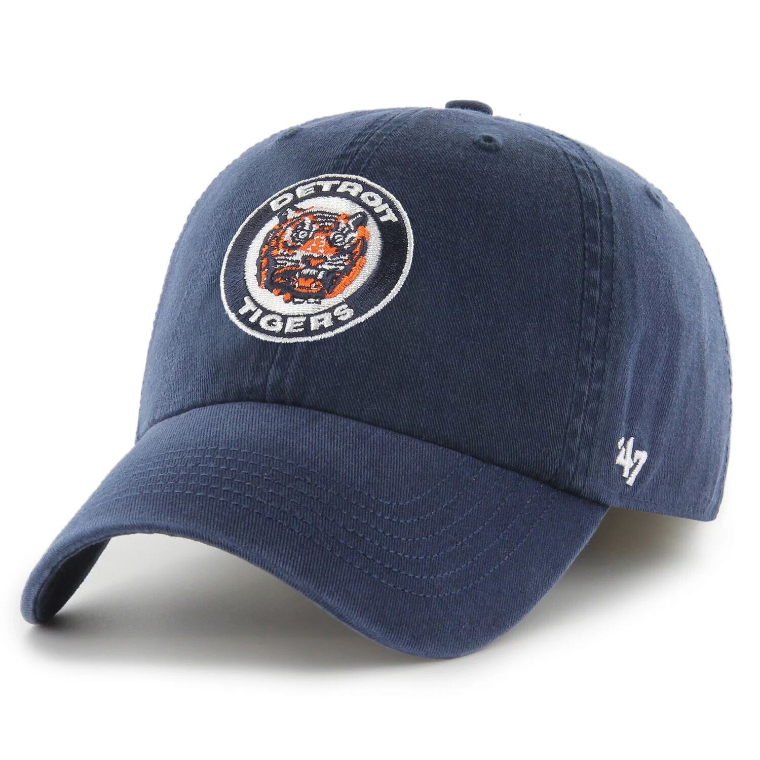 Мужская темно-синяя приталенная шляпа из франчайзинговой коллекции Detroit Tigers Cooperstown '47
Мужская темно-синяя приталенная шляпа из франчайзинговой коллекции Detroit Tigers Cooperstown '47